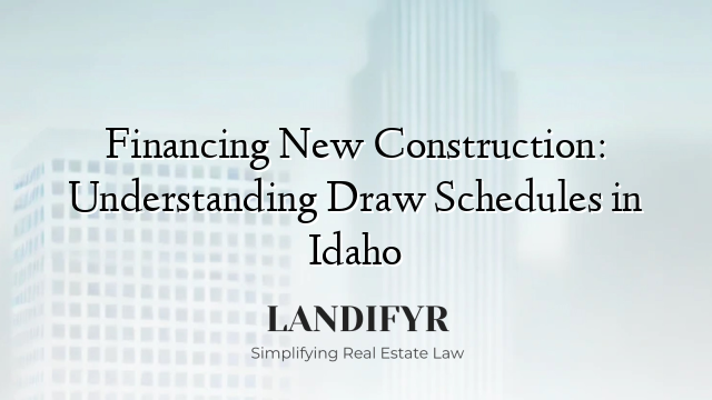 Financing New Construction: Understanding Draw Schedules in Idaho