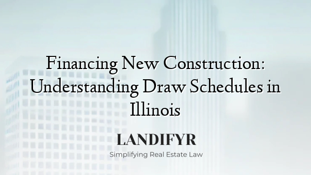 Financing New Construction: Understanding Draw Schedules in Illinois