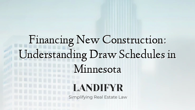 Financing New Construction: Understanding Draw Schedules in Minnesota