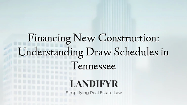 Financing New Construction: Understanding Draw Schedules in Tennessee