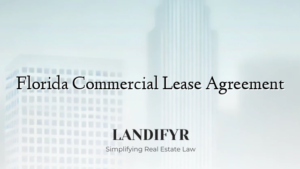 Florida Commercial Lease Agreement