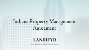 Indiana Property Management Agreement