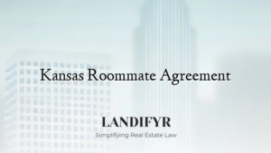 Kansas Roommate Agreement