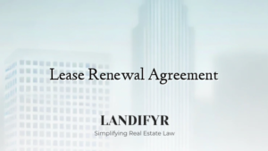 Lease Renewal Agreement