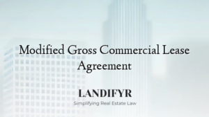 Modified Gross Commercial Lease Agreement
