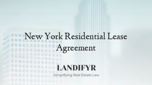 New York Residential Lease Agreement