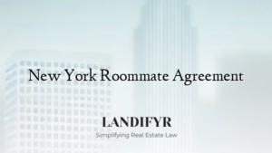 New York Roommate Agreement
