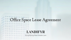 Office Space Lease Agreement