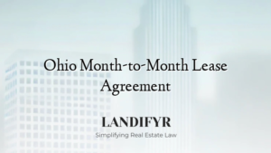 Ohio Month-to-Month Lease Agreement