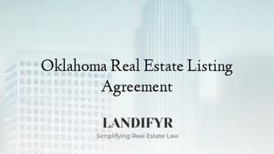 Oklahoma Real Estate Listing Agreement