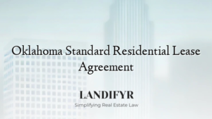 Oklahoma Standard Residential Lease Agreement