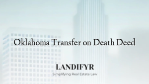 Oklahoma Transfer on Death Deed
