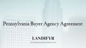 Pennsylvania Buyer Agency Agreement