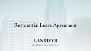 Residential Lease Agreement