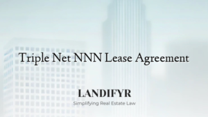 Triple Net NNN Lease Agreement