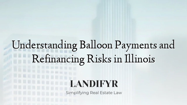 Understanding Balloon Payments and Refinancing Risks in Illinois