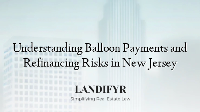 Understanding Balloon Payments and Refinancing Risks in New Jersey