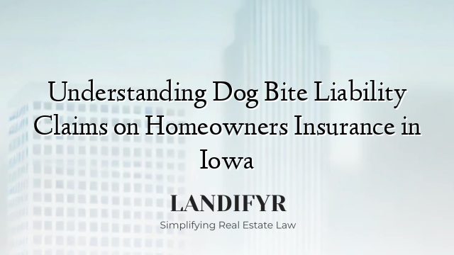 Understanding Dog Bite Liability Claims on Homeowners Insurance in Iowa
