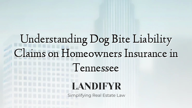 Understanding Dog Bite Liability Claims on Homeowners Insurance in Tennessee