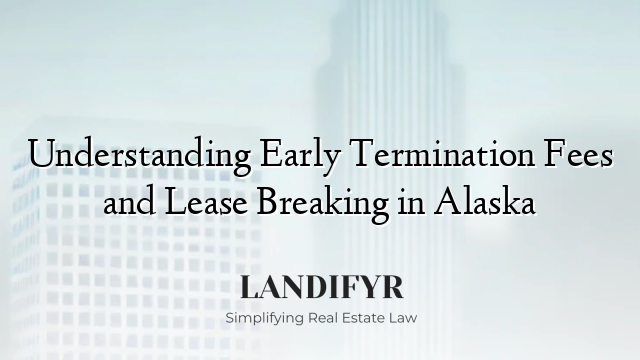 Understanding Early Termination Fees and Lease Breaking in Alaska