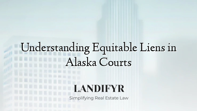 Understanding Equitable Liens in Alaska Courts