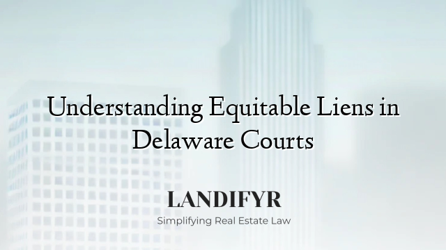 Understanding Equitable Liens in Delaware Courts