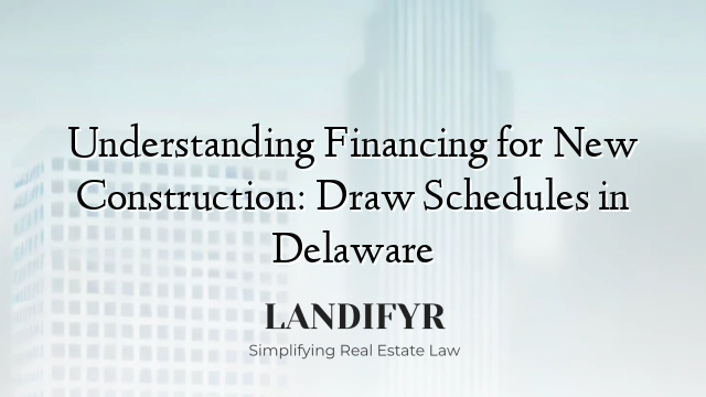 Understanding Financing for New Construction: Draw Schedules in Delaware