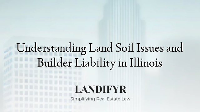 Understanding Land Soil Issues and Builder Liability in Illinois