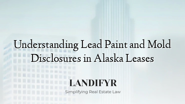 Understanding Lead Paint and Mold Disclosures in Alaska Leases