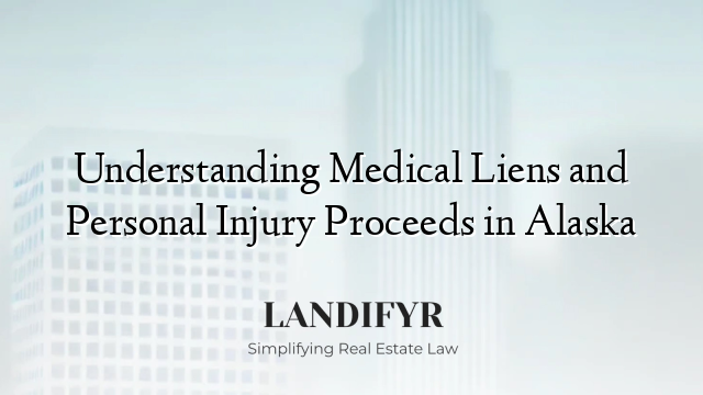 Understanding Medical Liens and Personal Injury Proceeds in Alaska