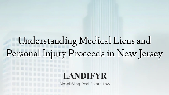 Understanding Medical Liens and Personal Injury Proceeds in New Jersey