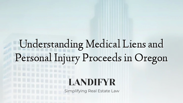 Understanding Medical Liens and Personal Injury Proceeds in Oregon