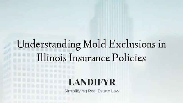 Understanding Mold Exclusions in Illinois Insurance Policies