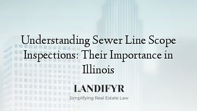 Understanding Sewer Line Scope Inspections: Their Importance in Illinois