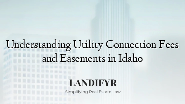 Understanding Utility Connection Fees and Easements in Idaho