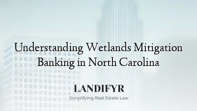 Understanding Wetlands Mitigation Banking in North Carolina