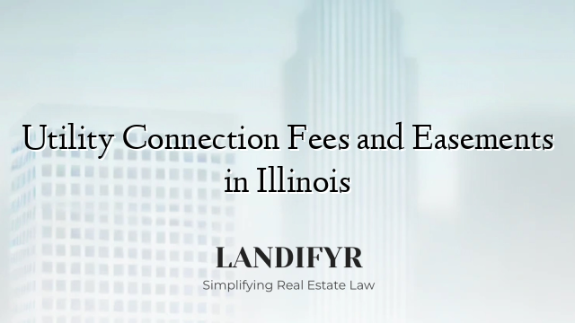 Utility Connection Fees and Easements in Illinois