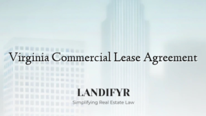 Virginia Commercial Lease Agreement