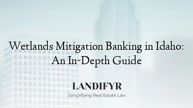 Wetlands Mitigation Banking in Idaho: An In-Depth Guide