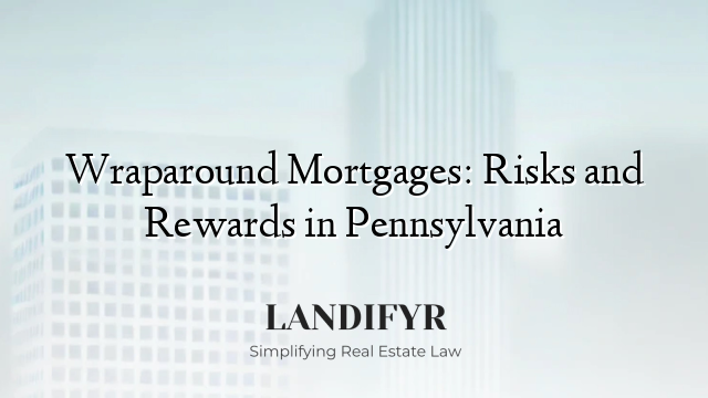 Wraparound Mortgages: Risks and Rewards in Pennsylvania