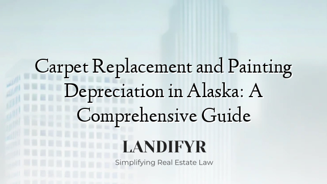 Carpet Replacement and Painting Depreciation in Alaska: A Comprehensive Guide