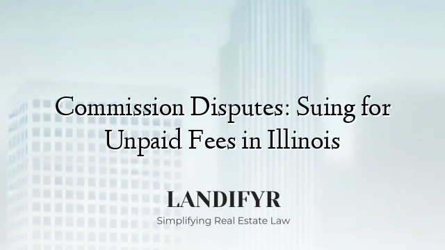 Commission Disputes: Suing for Unpaid Fees in Illinois