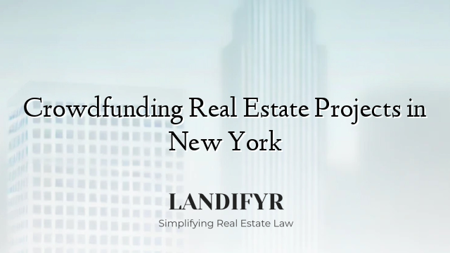 Crowdfunding Real Estate Projects in New York