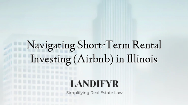 Navigating Short-Term Rental Investing (Airbnb) in Illinois