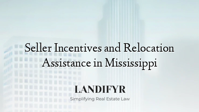 Seller Incentives and Relocation Assistance in Mississippi