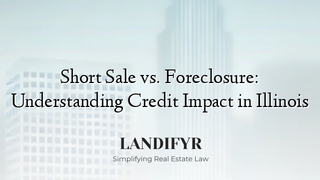 Short Sale vs. Foreclosure: Understanding Credit Impact in Illinois