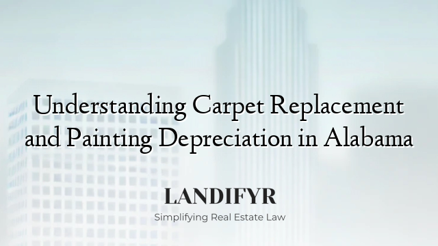 Understanding Carpet Replacement and Painting Depreciation in Alabama