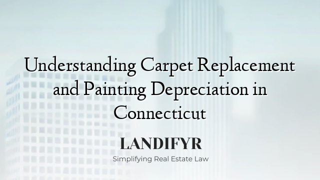 Understanding Carpet Replacement and Painting Depreciation in Connecticut