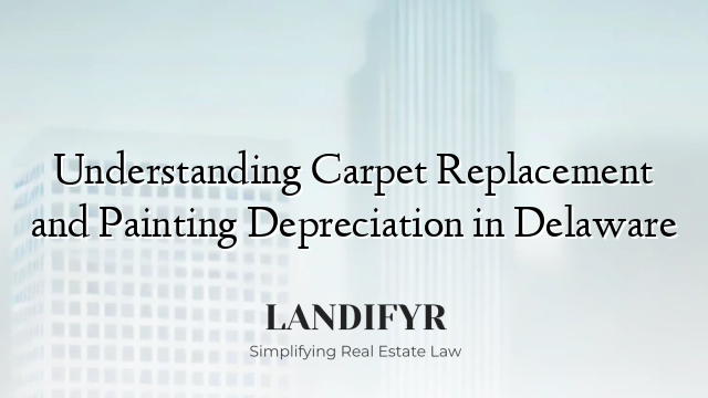 Understanding Carpet Replacement and Painting Depreciation in Delaware