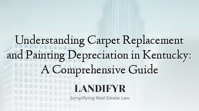 Understanding Carpet Replacement and Painting Depreciation in Kentucky: A Comprehensive Guide